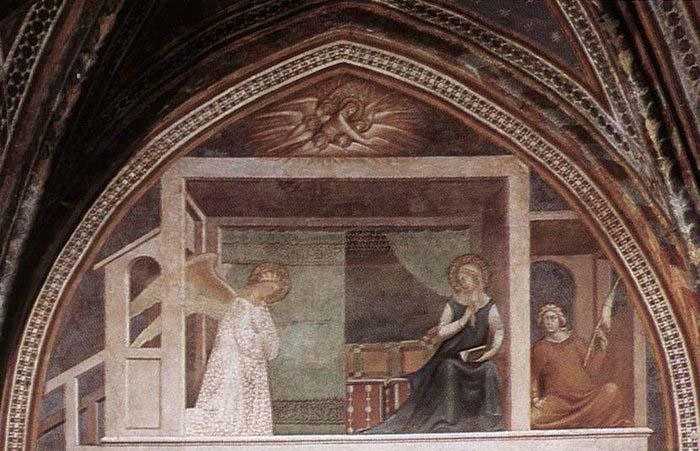Barna da Siena The Annunciation Sweden oil painting art
